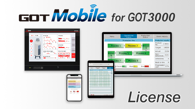 GOT Mobile ฟังก์ชัน License for GOT3000